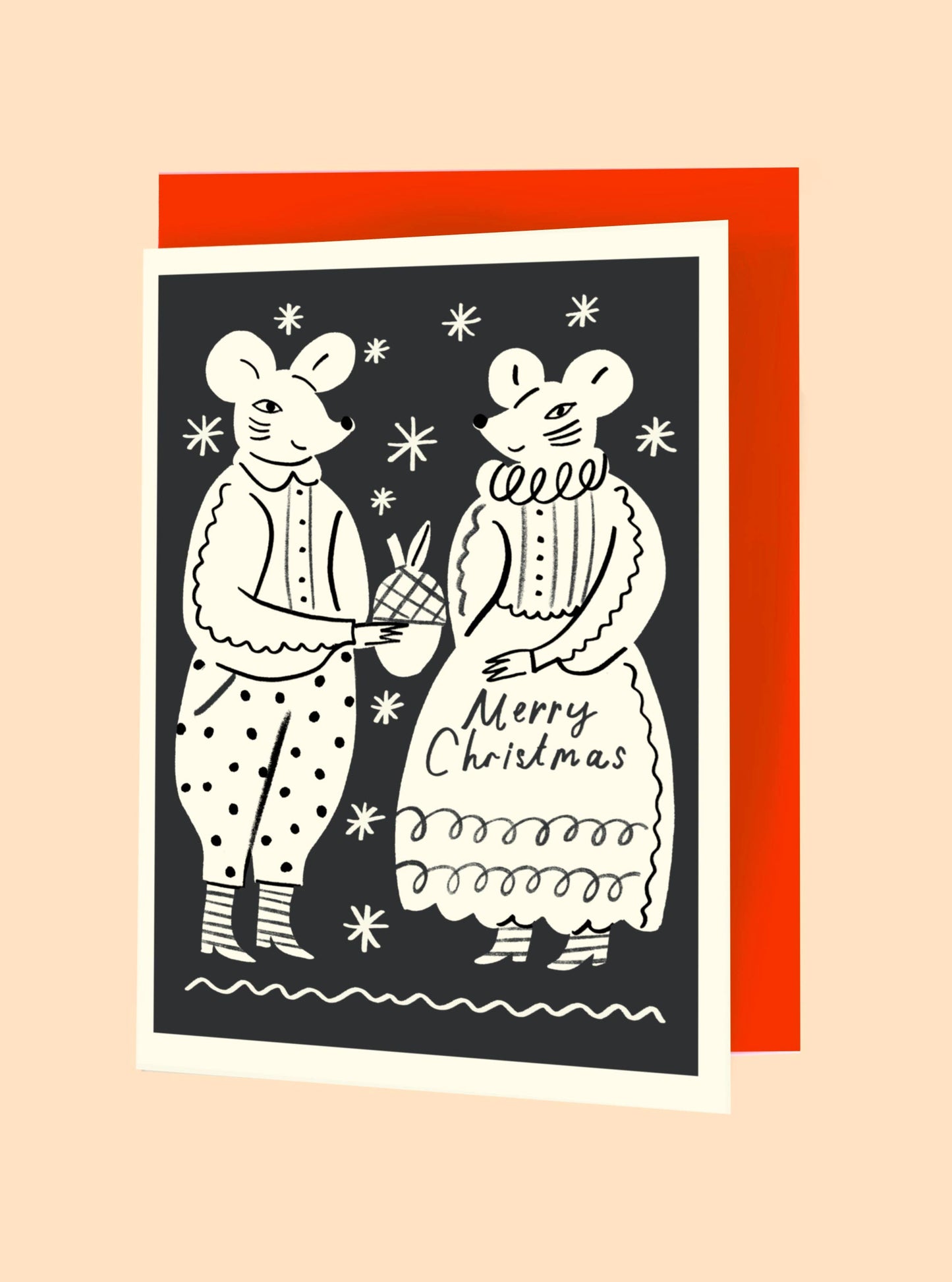 Christmas Mice Card