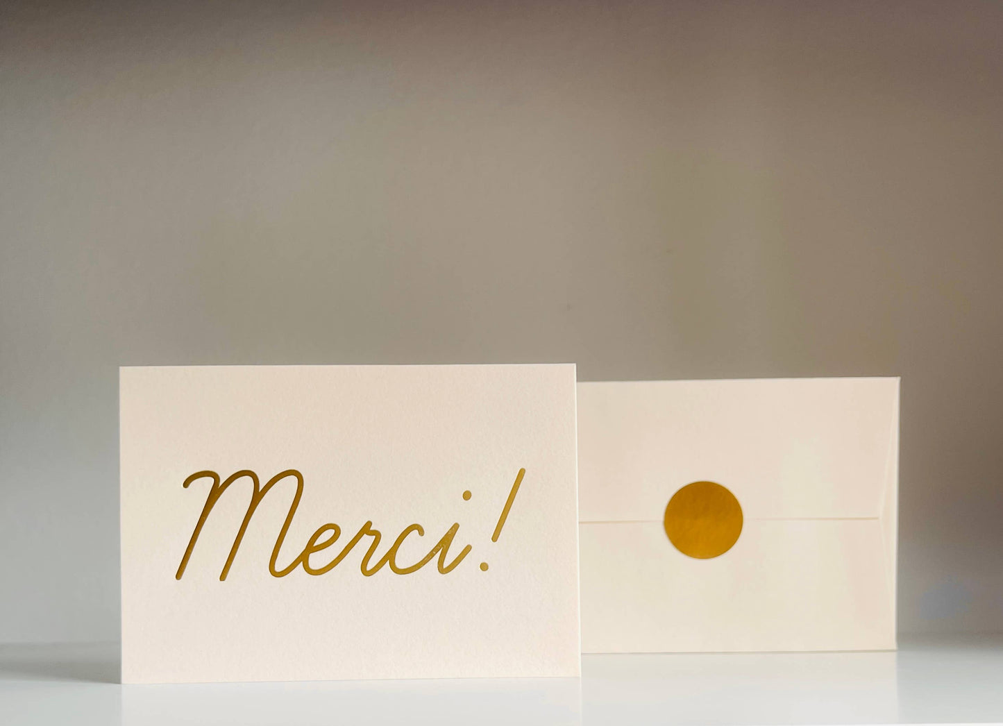 Merci! Thank You Card