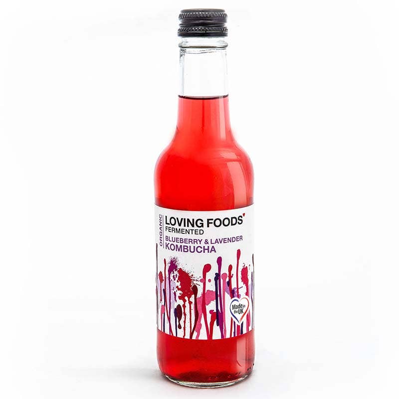 Organic Blueberry & Lavender Kombucha