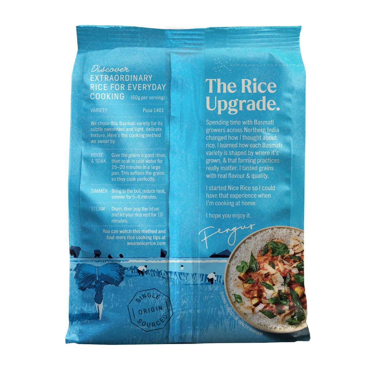 White Basmati Rice (500g)
