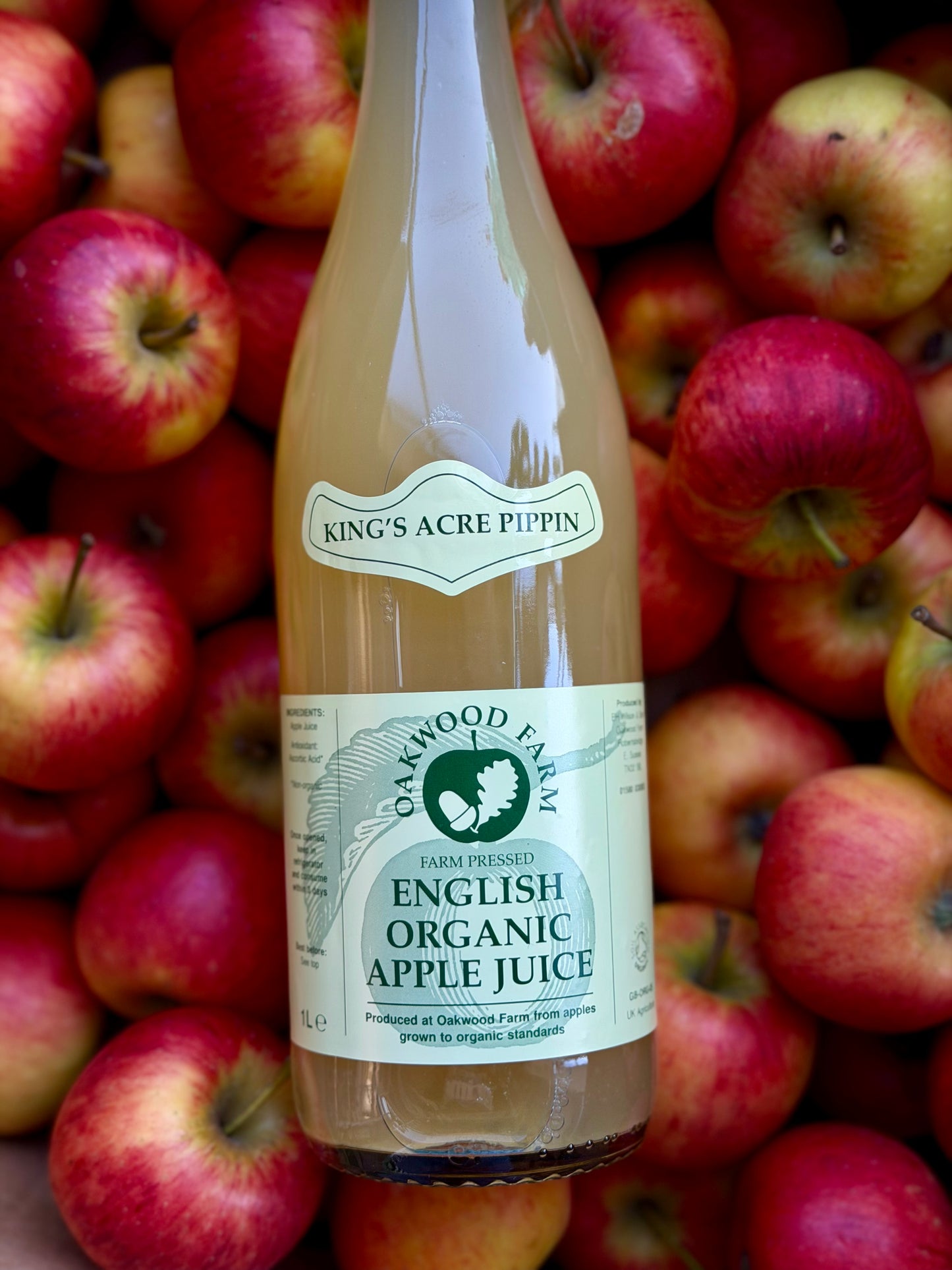 Organic King's Acre Pippin Apple Juice