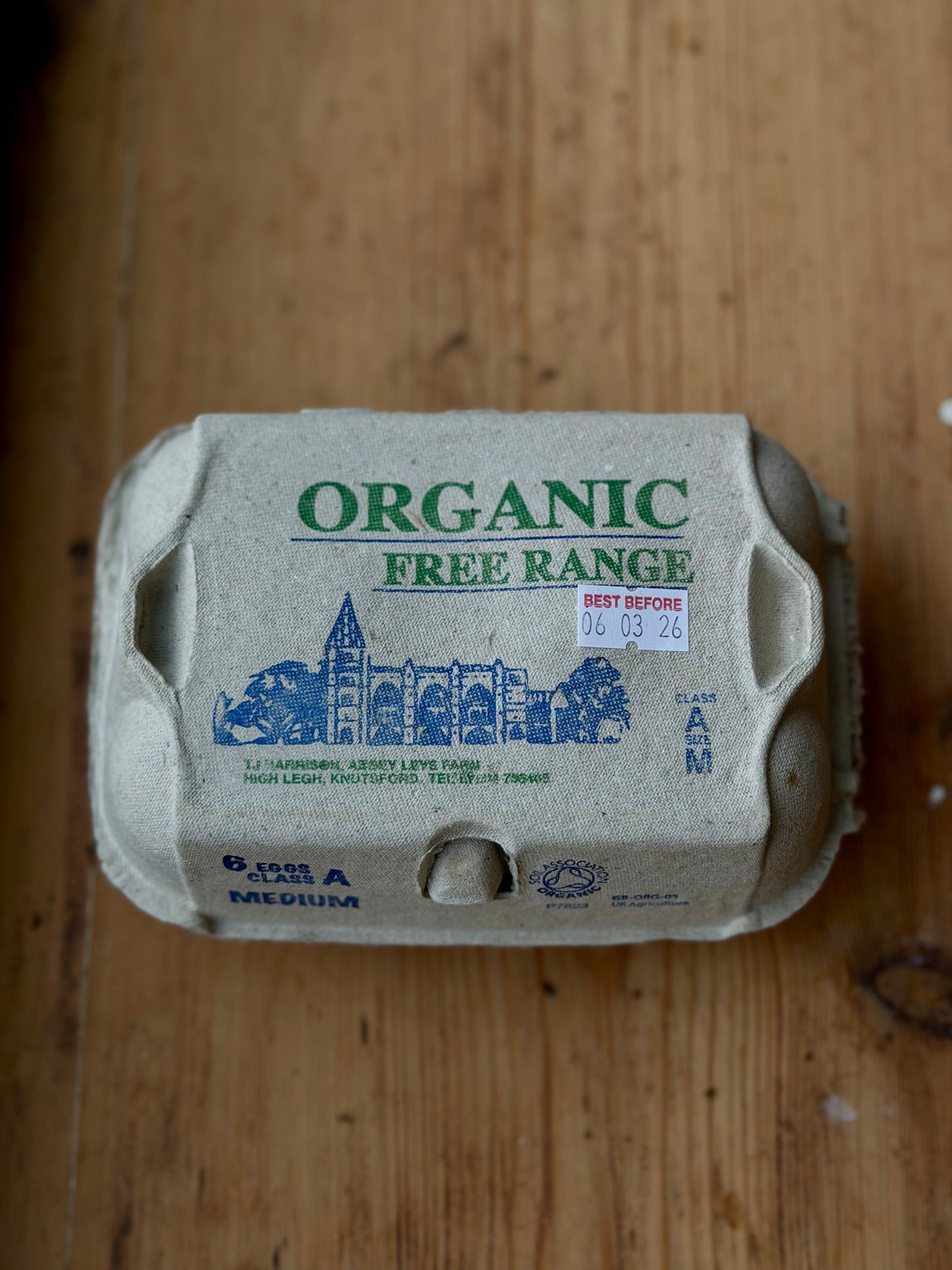 Organic Pasture Raised Eggs