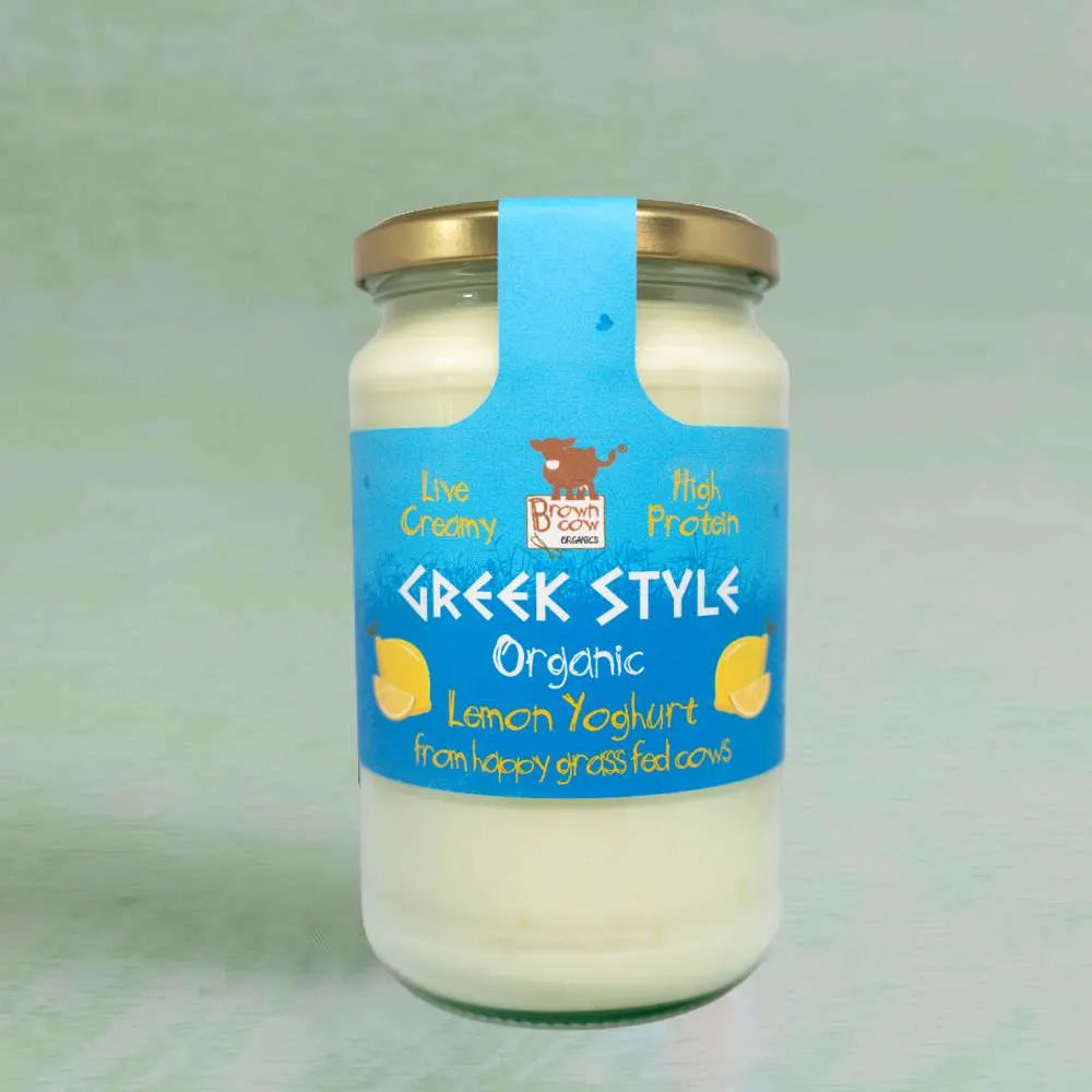 Organic Lemon Greek Style Yoghurt
