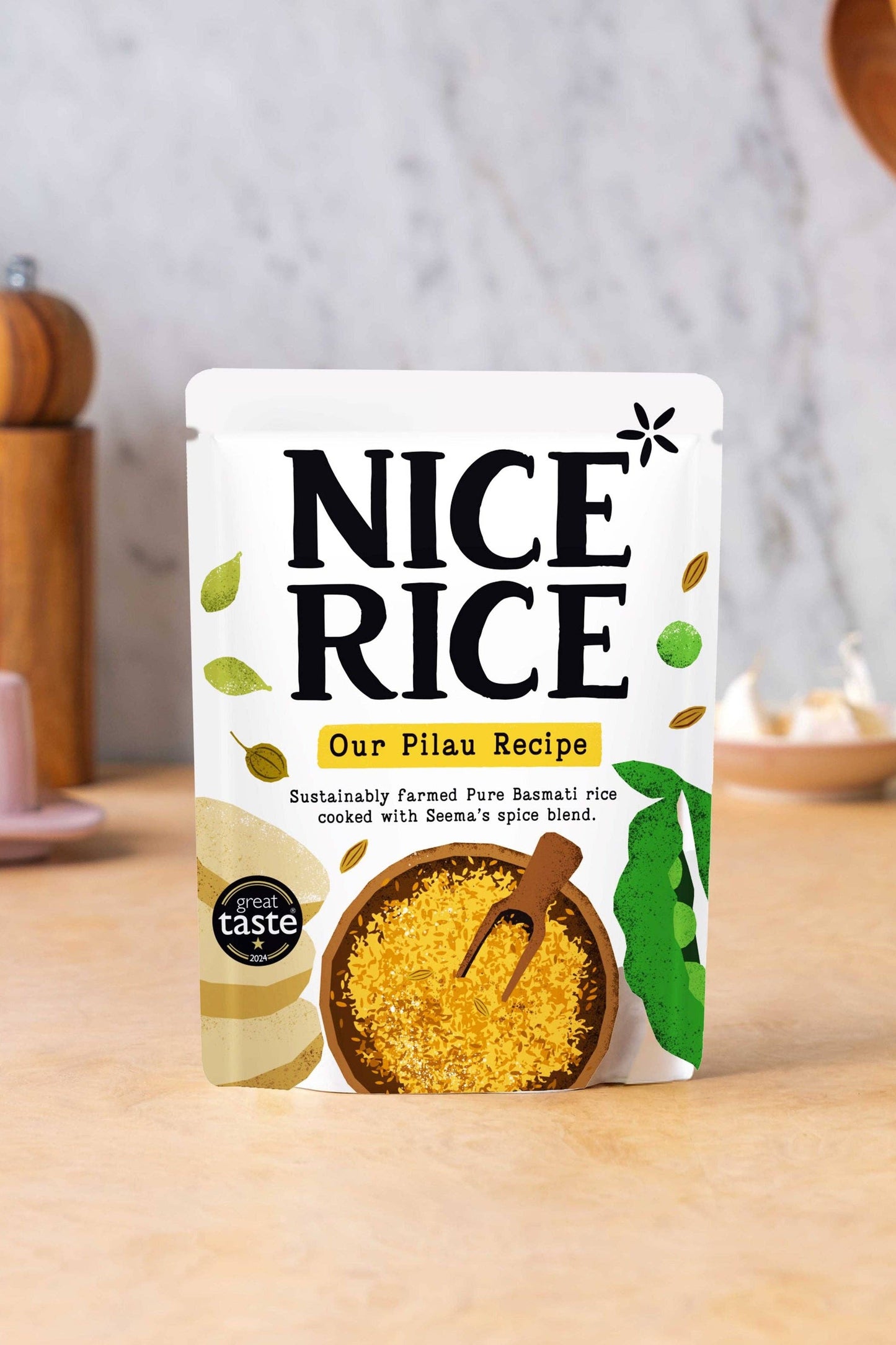 Pilau Basmati Rice Pouch