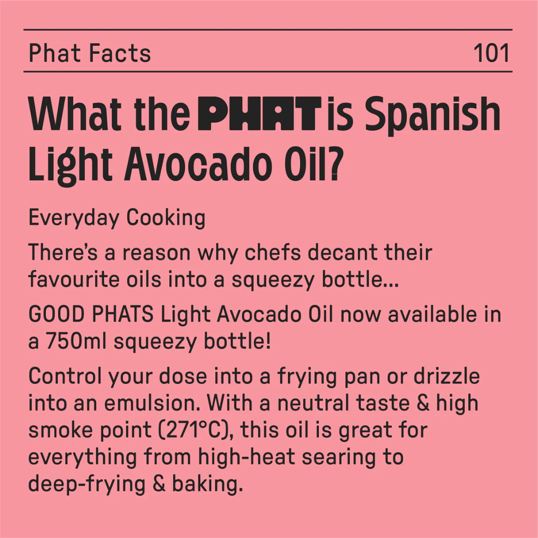 Avocado Oil Squeezy Bottle 750ml