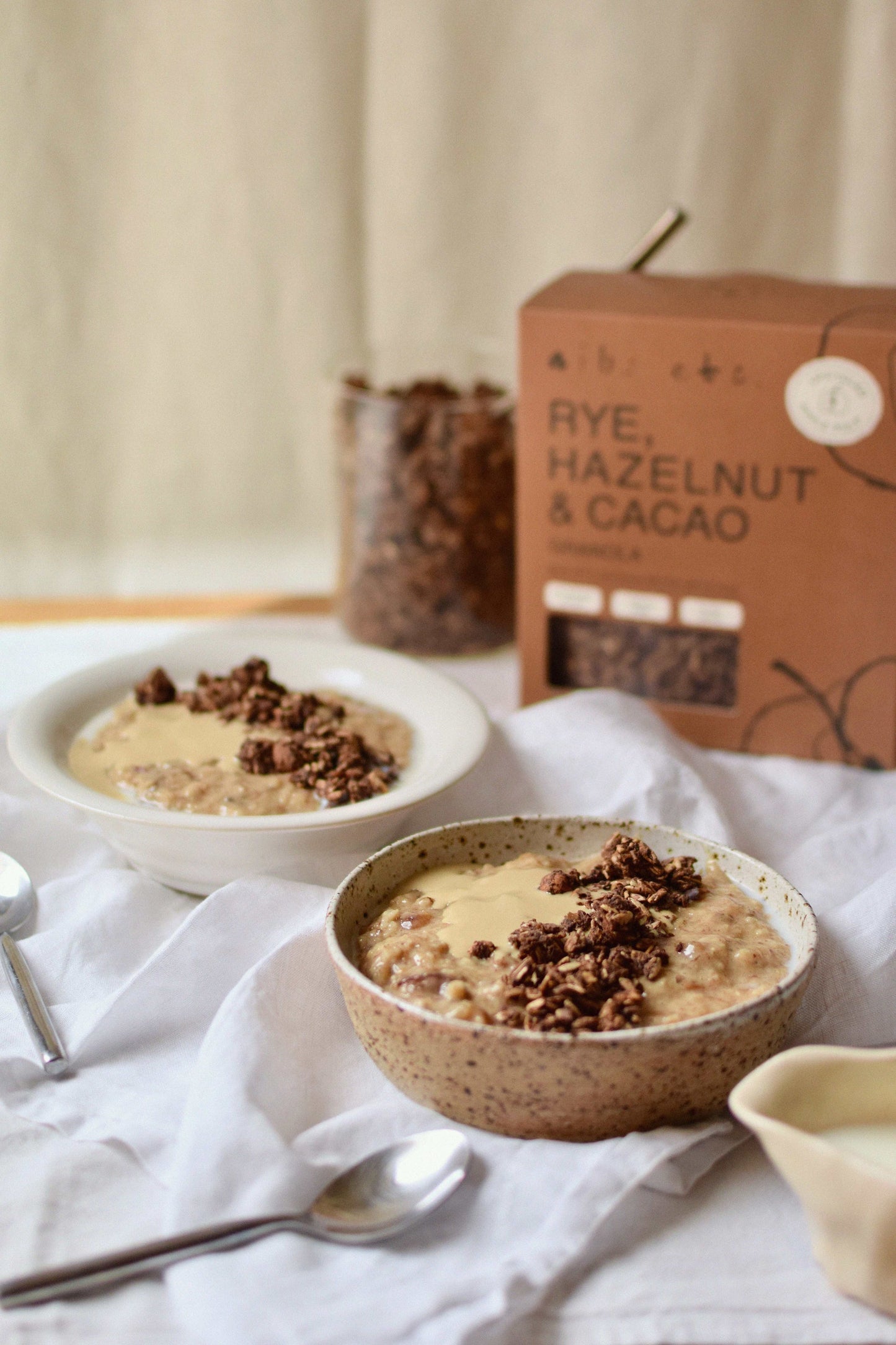 Rye, Hazelnut & Cacao Granola