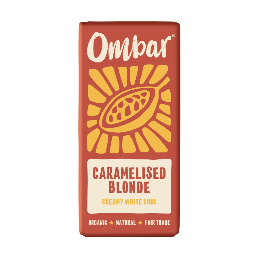 Organic Caramelised Blonde White Chocolate