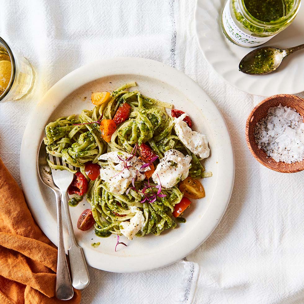 Raw Basil Pesto Genovese