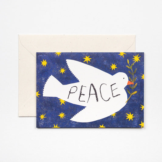 Peace Dove Christmas Card