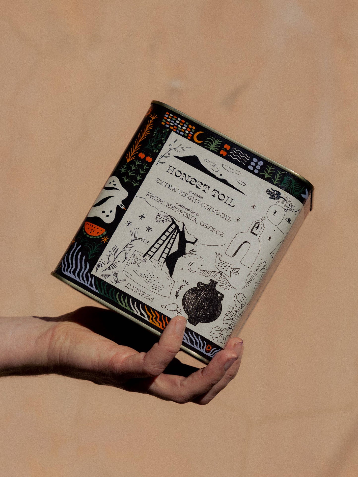 Unfiltered Extra Virgin Olive Oil - Nov 2025 Harvest