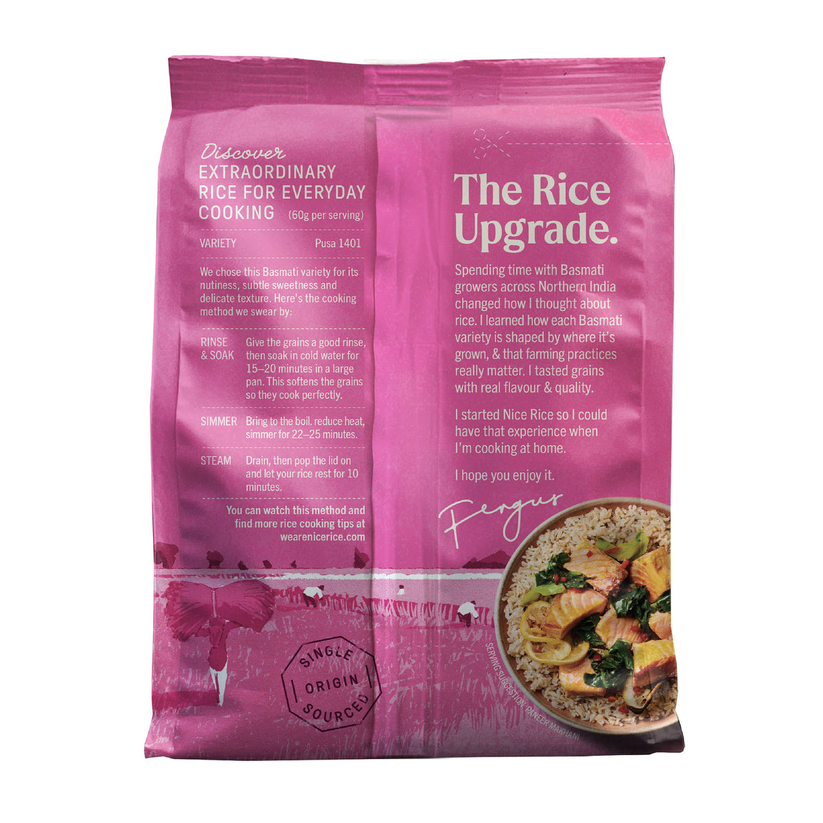 Wholegrain Basmati Rice (500g)