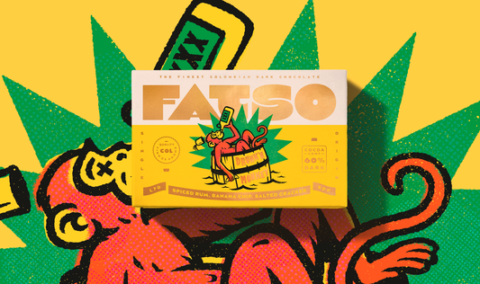 Drunk'n Monkey: Spiced Rum, Banana Chip & Salted Cracker Dark Chocolate