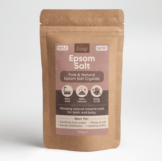 Epsom Salt - Bath Soak, Foot Soak & Body Scrub