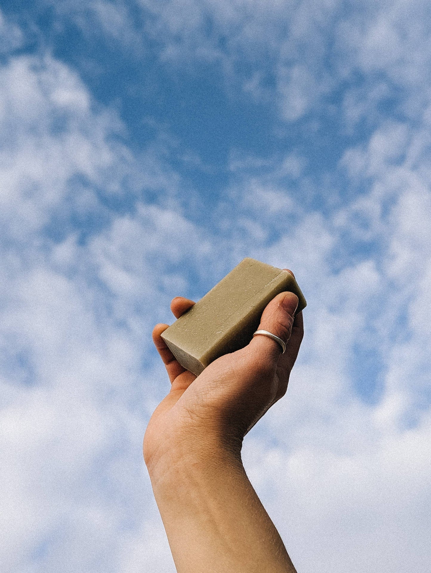 Hemp & Patchouli with Spinach Scrub Natural Bar Soap