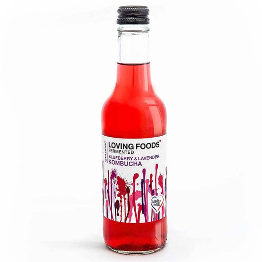 Organic Blueberry & Lavender Kombucha