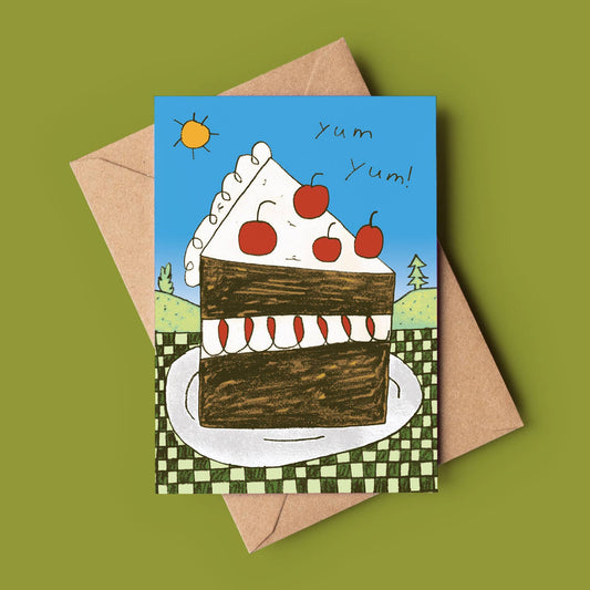 'Yum Yum!' Greeting Card