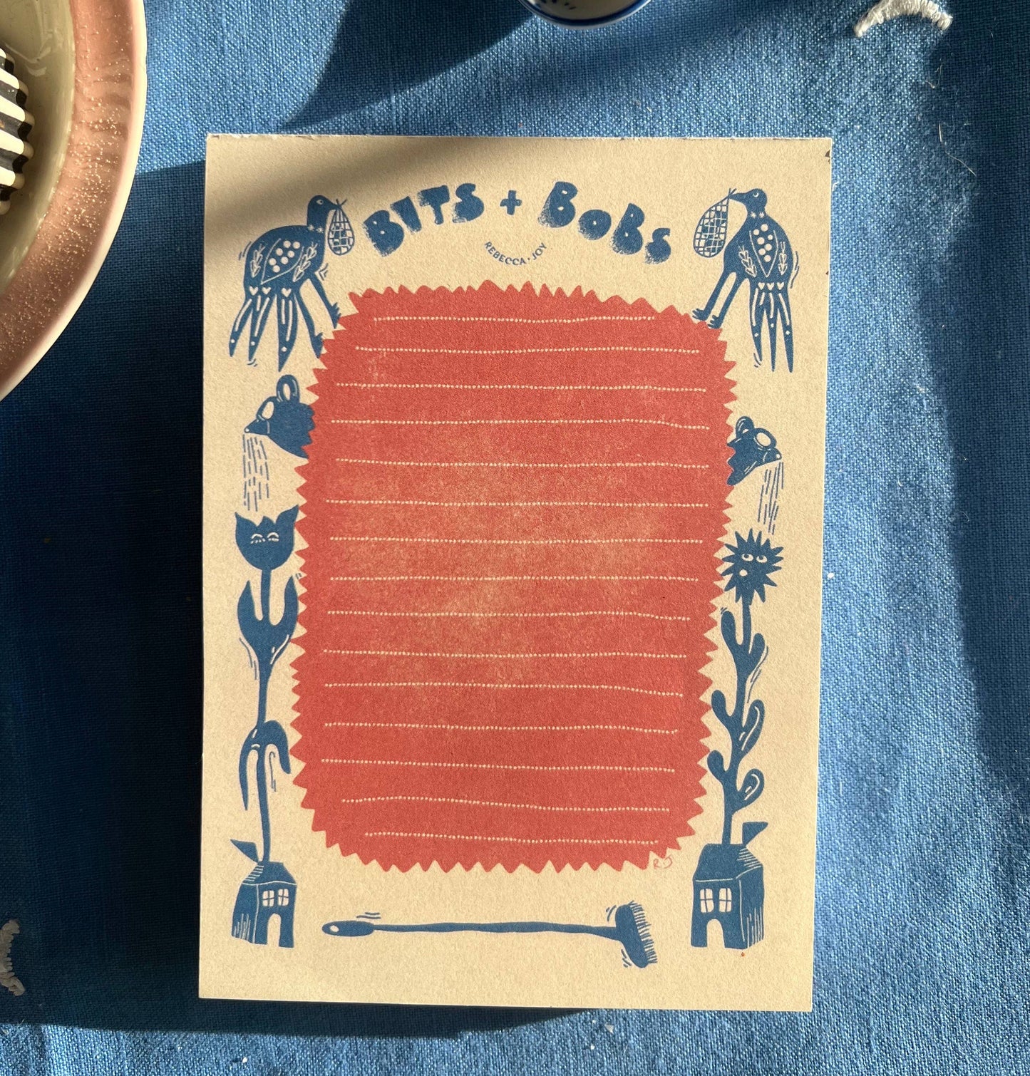 'Bits & Bobs' A6 Notepad