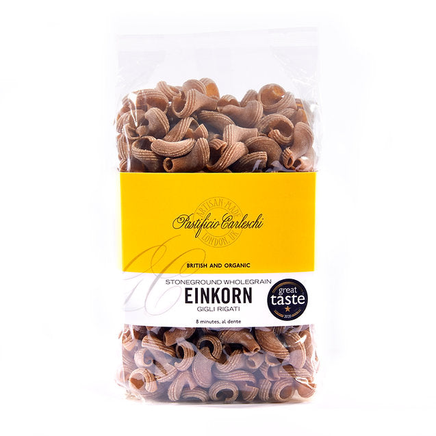 Organic Einkorn Wholegrain Gigli Rigati