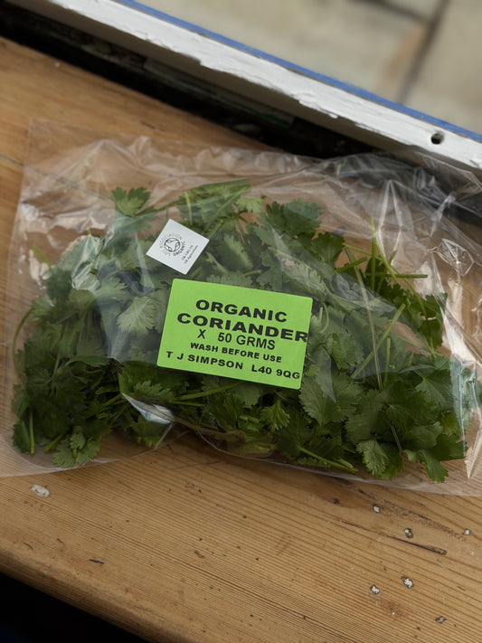 Organic Coriander - UK