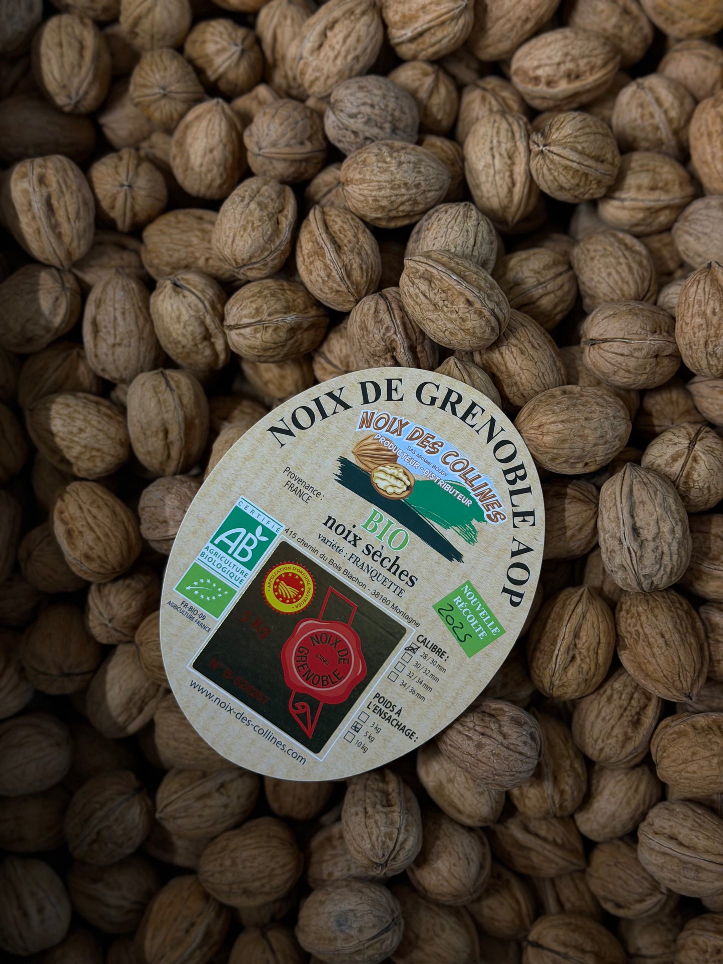 Organic Franquette Walnuts