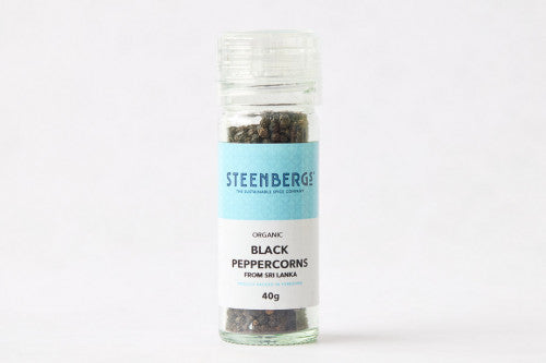 Organic Fairtrade Black Pepper Mill