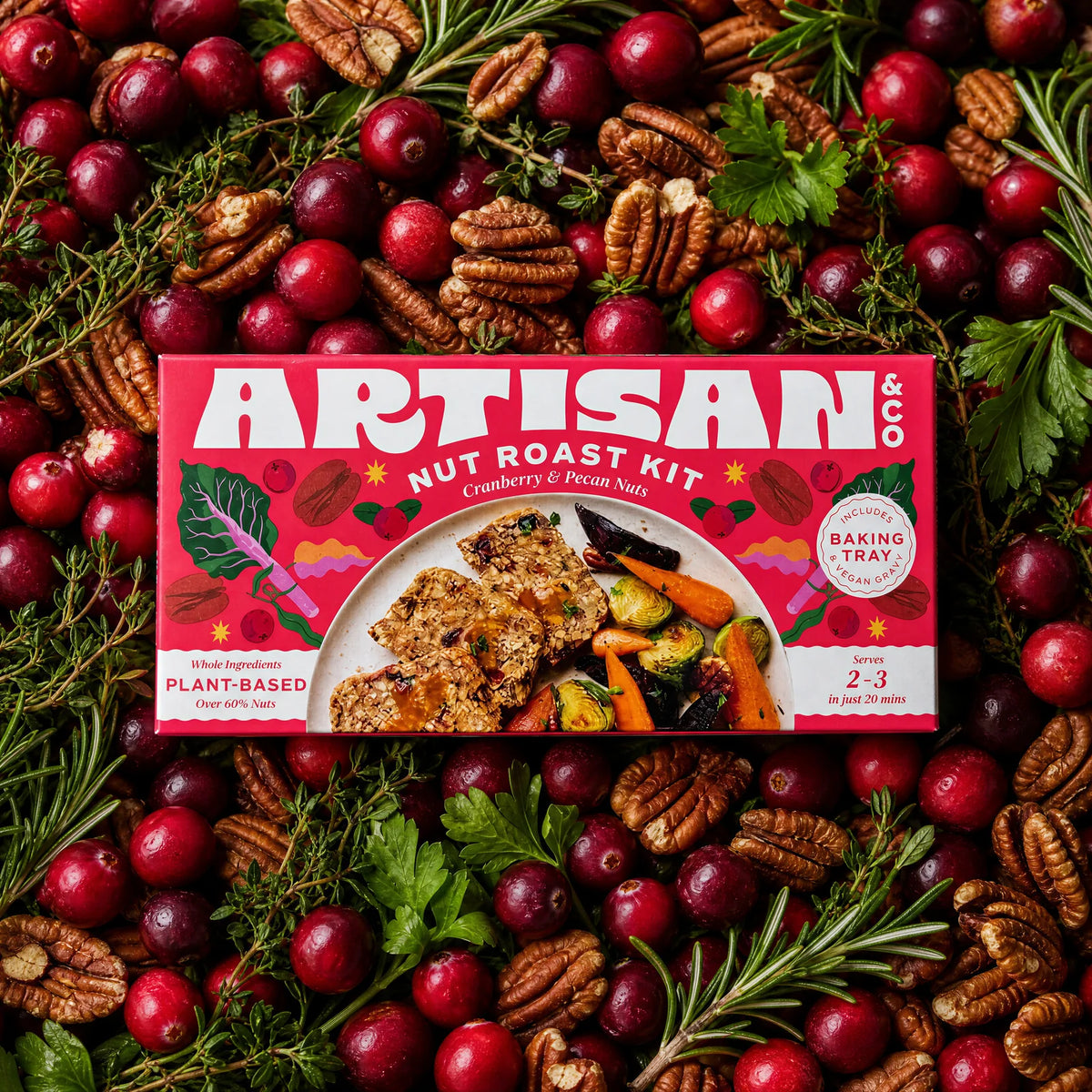 Cranberry & Pecan Nut Roast