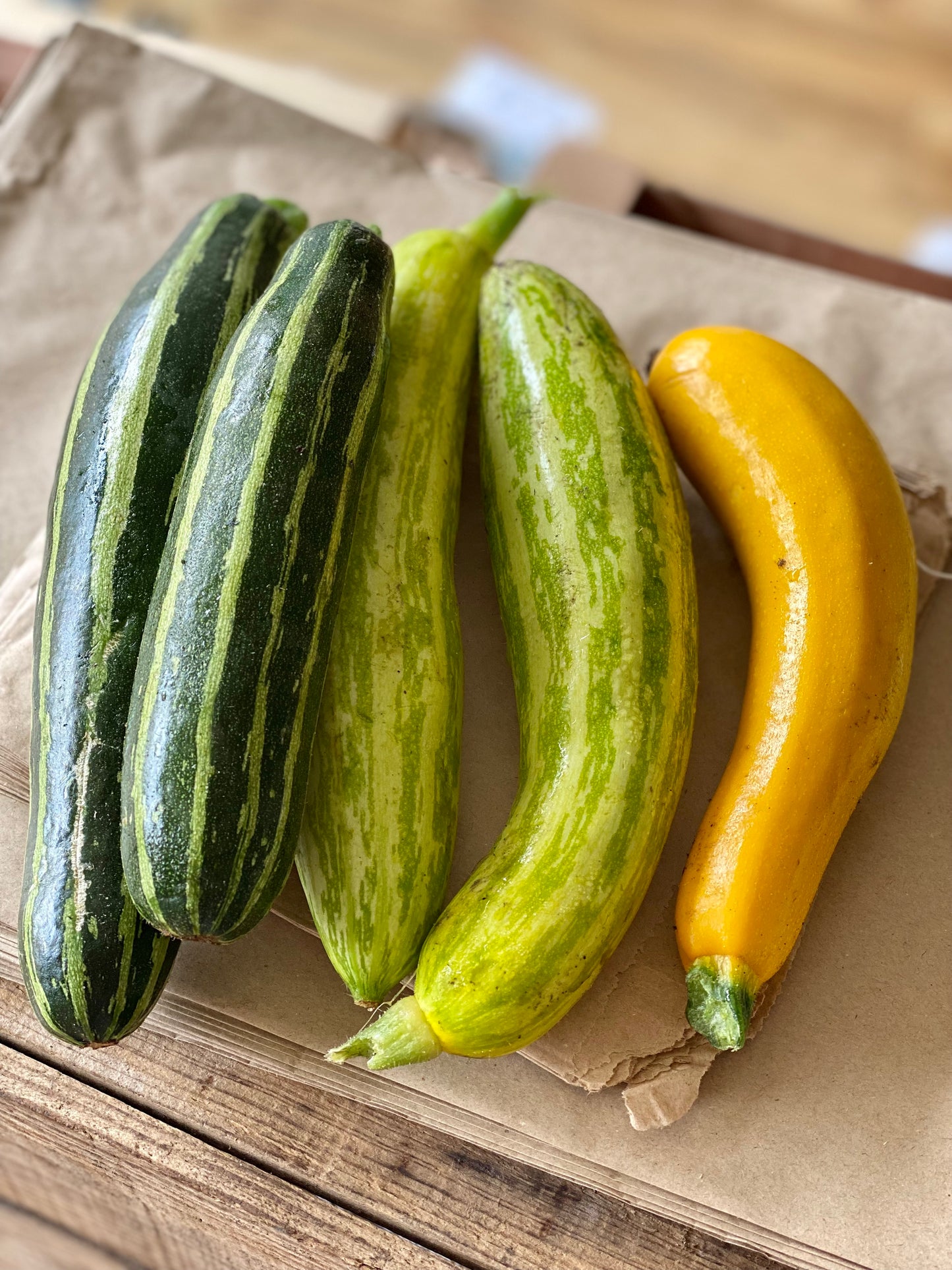 Organic Heirloom Courgettes - UK