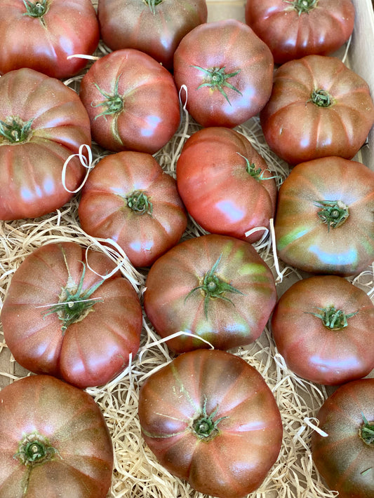 Organic Heirloom Black Krim Tomatoes