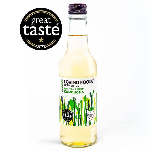 Organic Matcha & Mint Kombucha