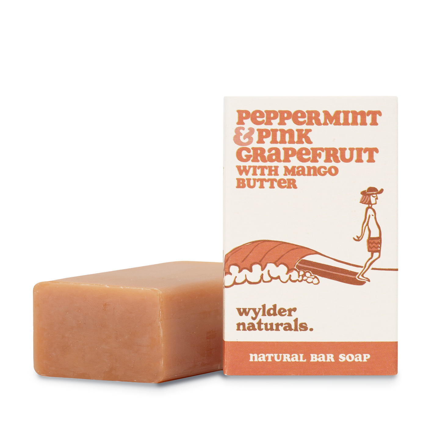 Peppermint & Pink Grapefruit with Mango Butter Natural Soap