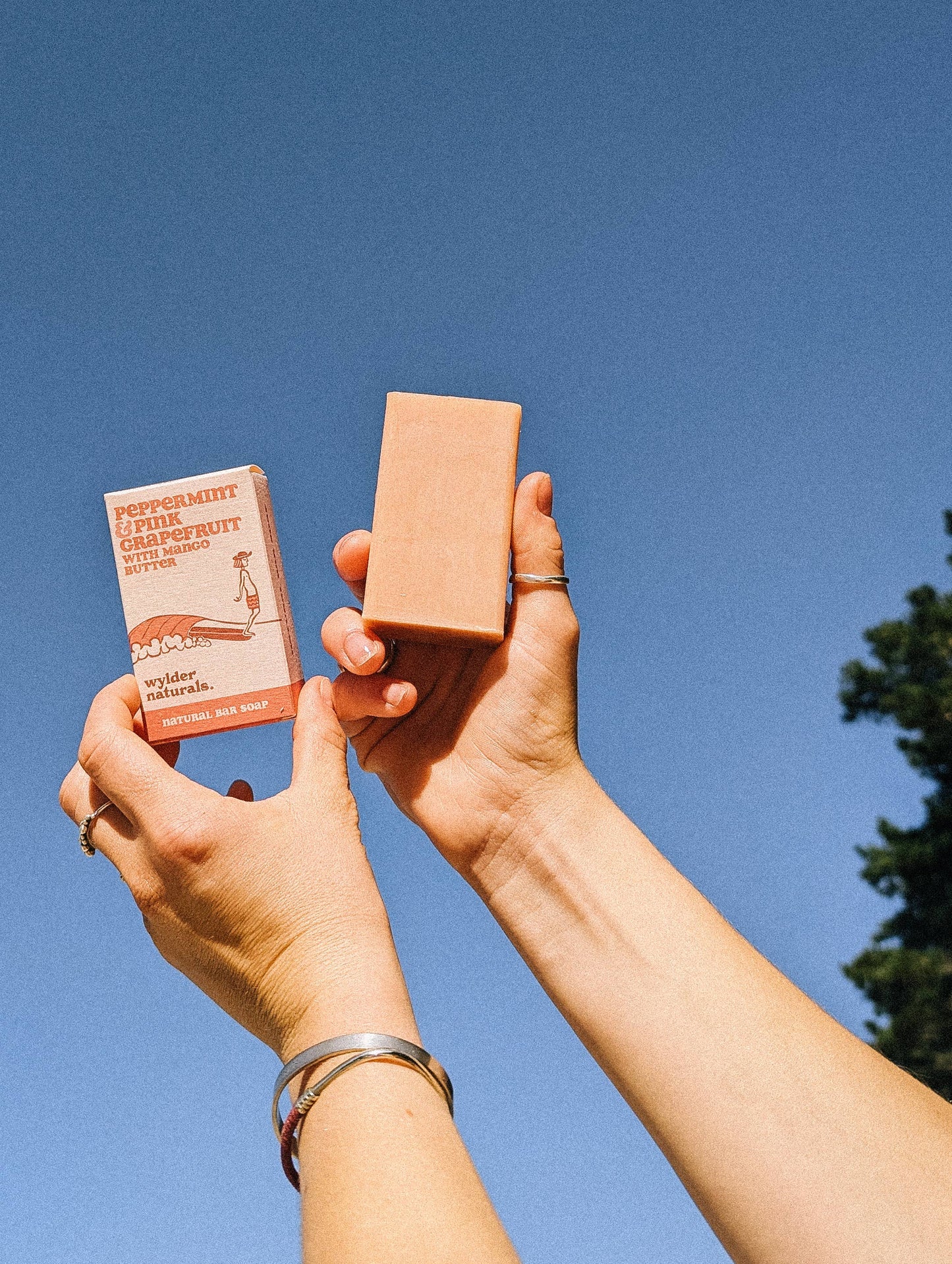 Peppermint & Pink Grapefruit with Mango Butter Natural Soap