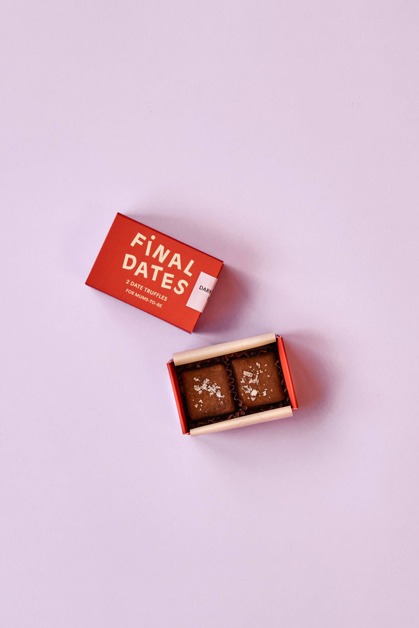 Dark Chocolate & Sea Salt Date Truffles - Mini Box