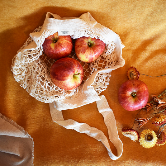 Long Handled Organic Cotton Bag