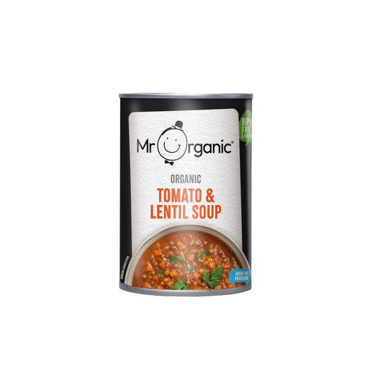 Organic Tomato & Lentil Soup