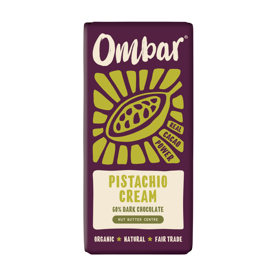 Organic Pistachio Cream 60% Dark Chocolate