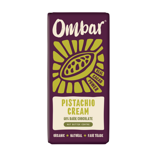 Organic Pistachio Cream 60% Dark Chocolate