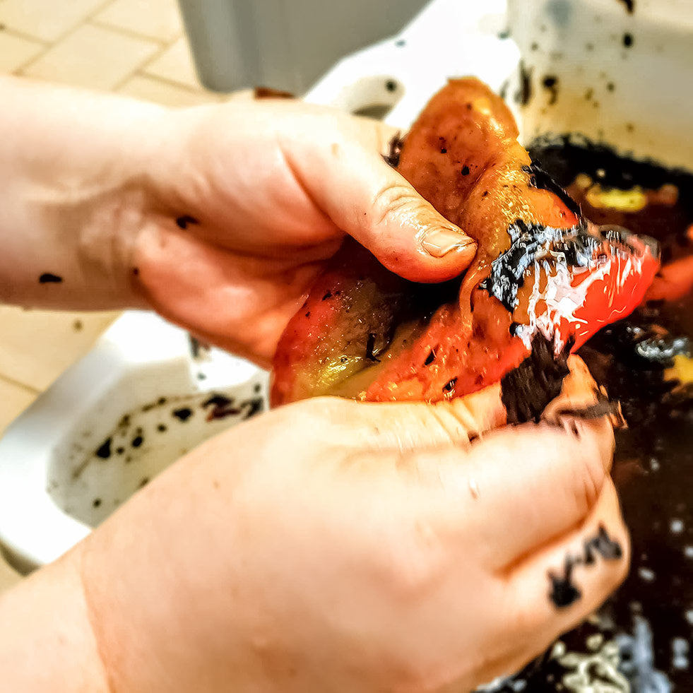 Grilled Sweet Peppers