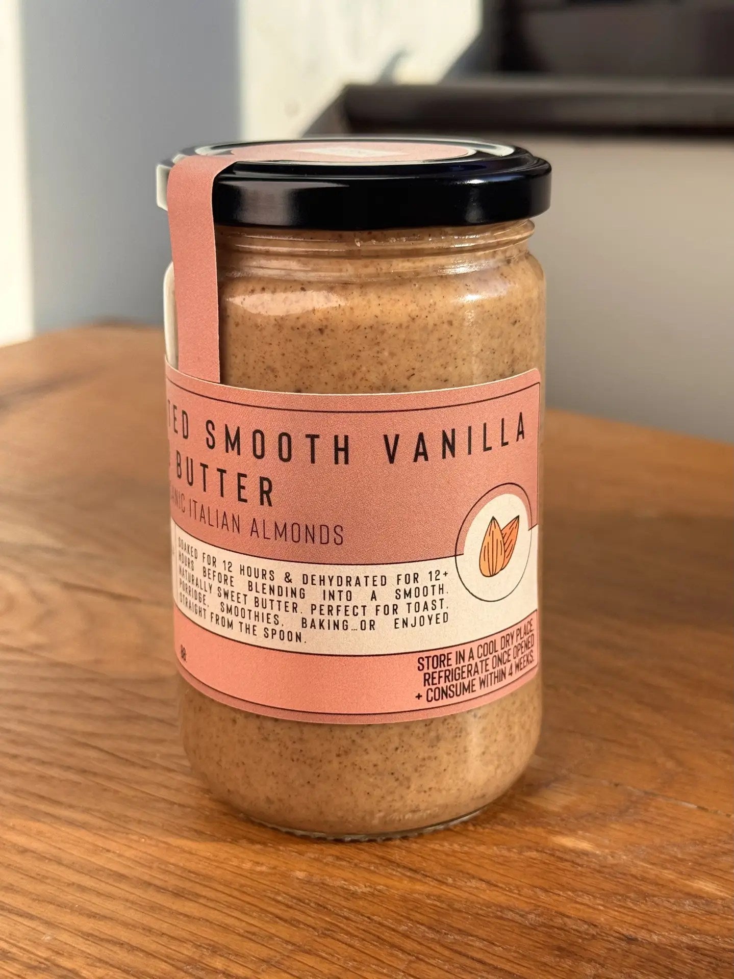 Organic Activated Smooth Vanilla Almond Butter