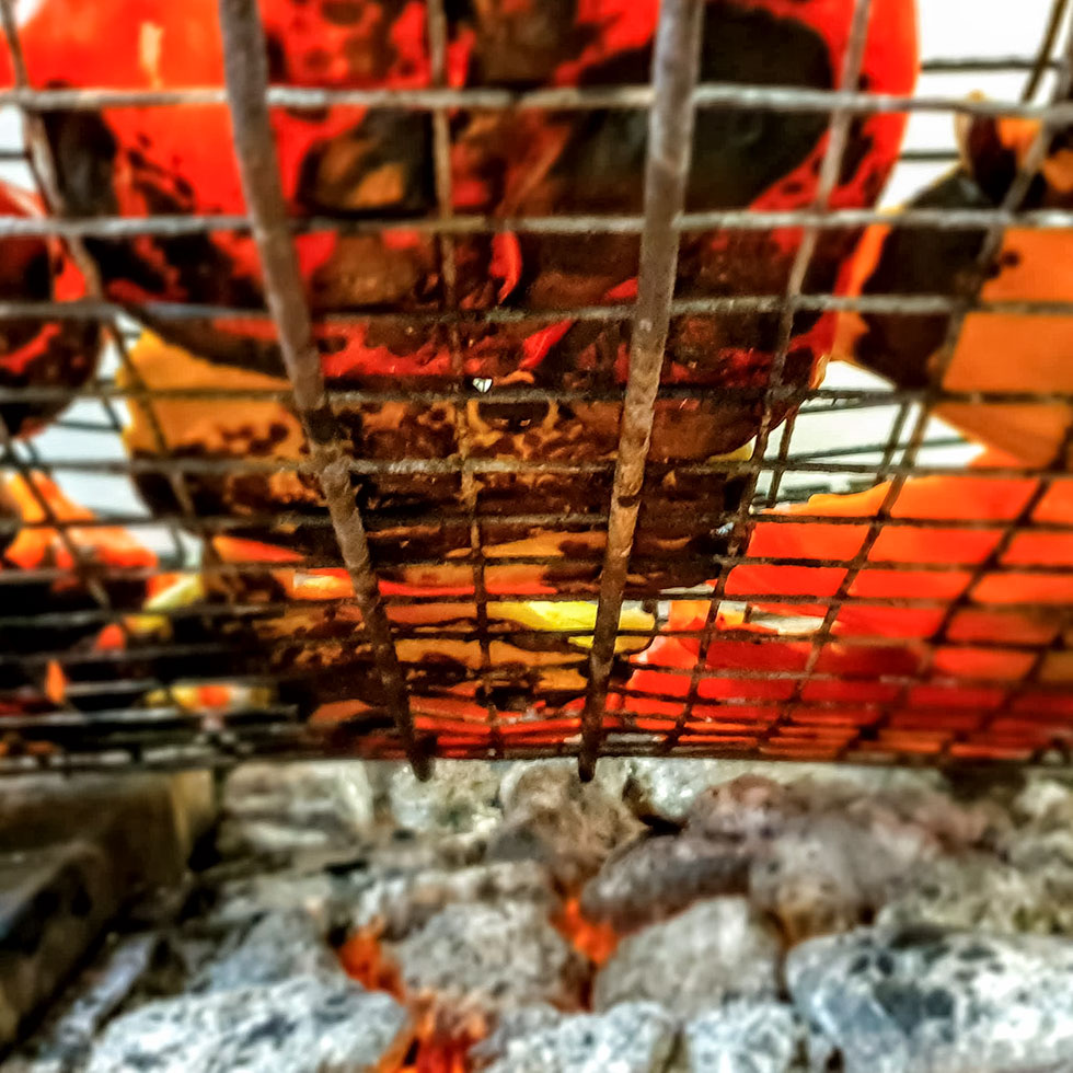 Grilled Sweet Peppers