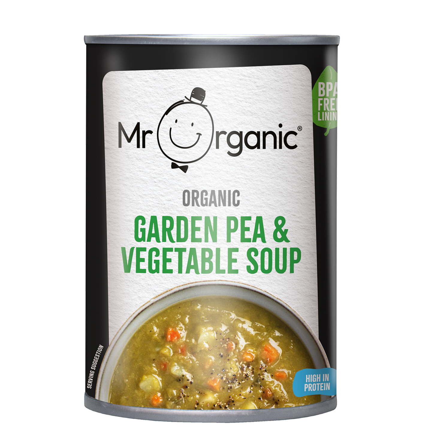 Organic Garden Pea & Vegetable Soup