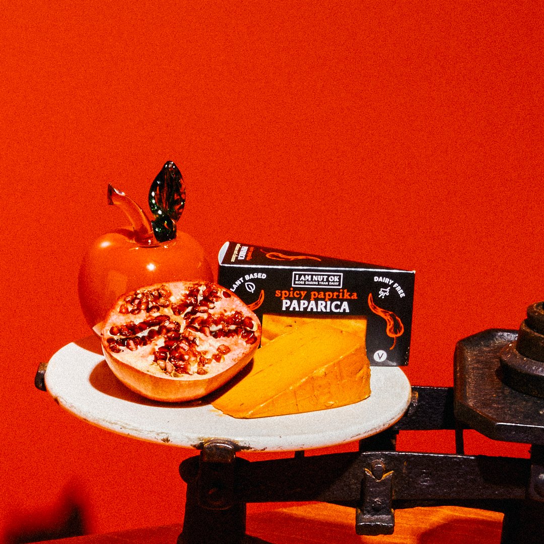 Paparica Smoked Cheddar Cashew Cheese