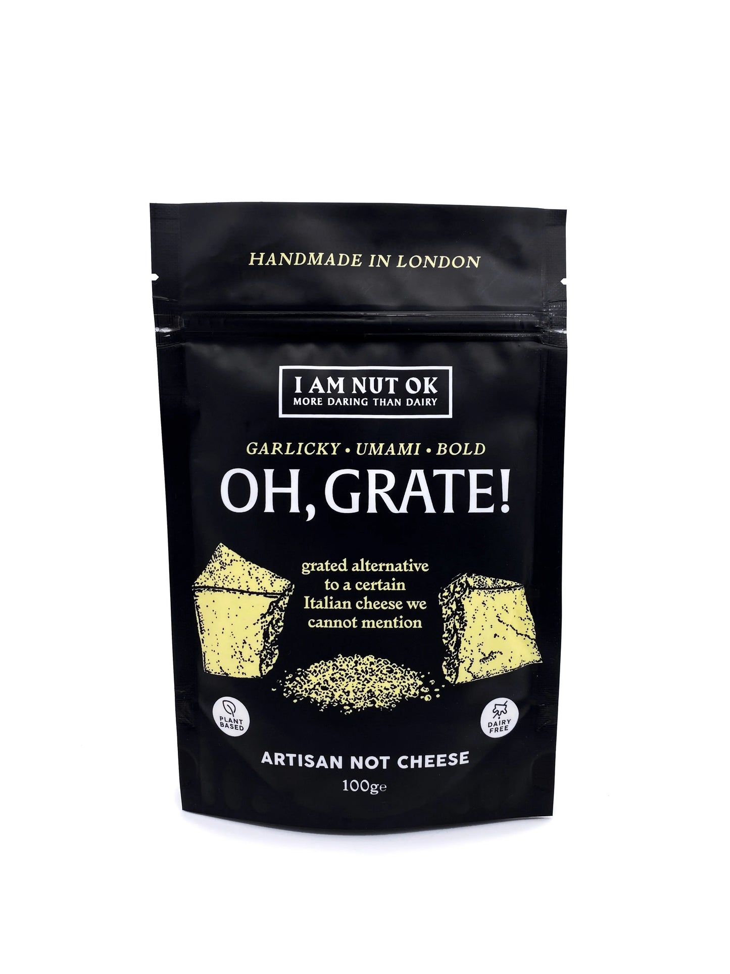 Oh, Grate! Parmesan Cashew Cheese